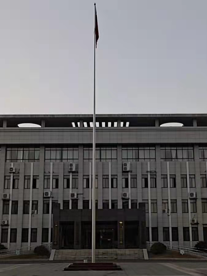 機關單位21.8米錐形旗桿