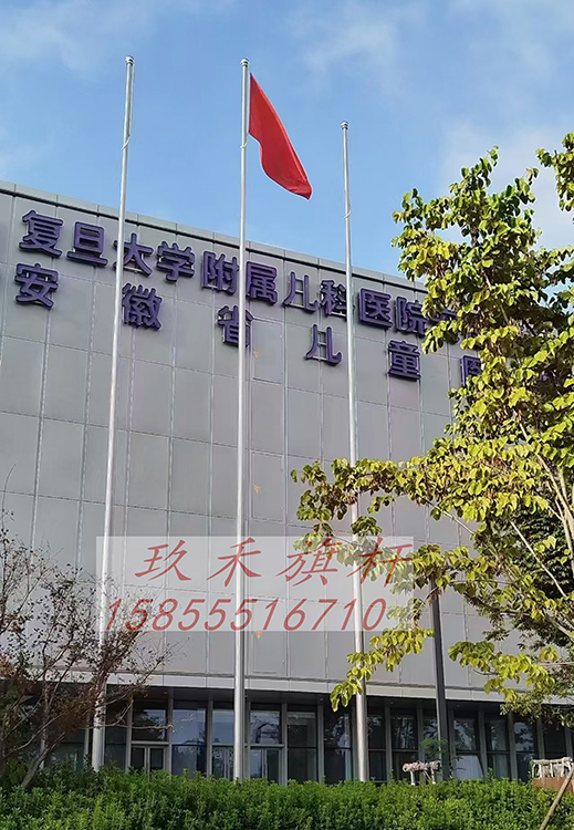 復(fù)旦大學(xué)安徽省兒童醫(yī)院三支旗桿案例
